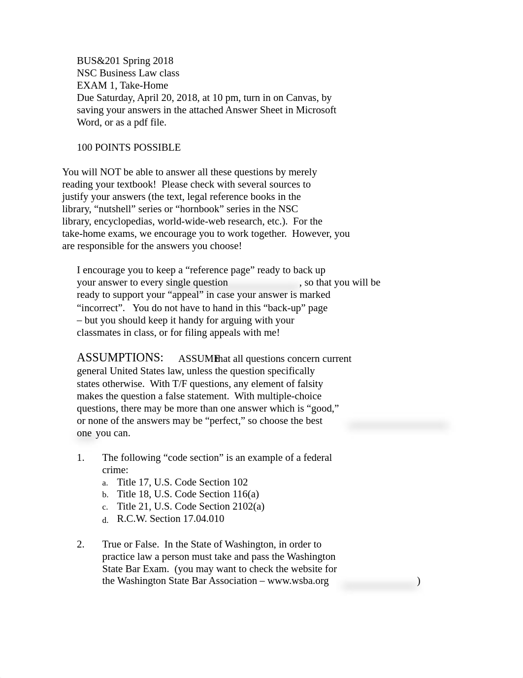 BUS&201  Spring 2018 Exam 1-1.doc_dcfoxm0lov4_page1