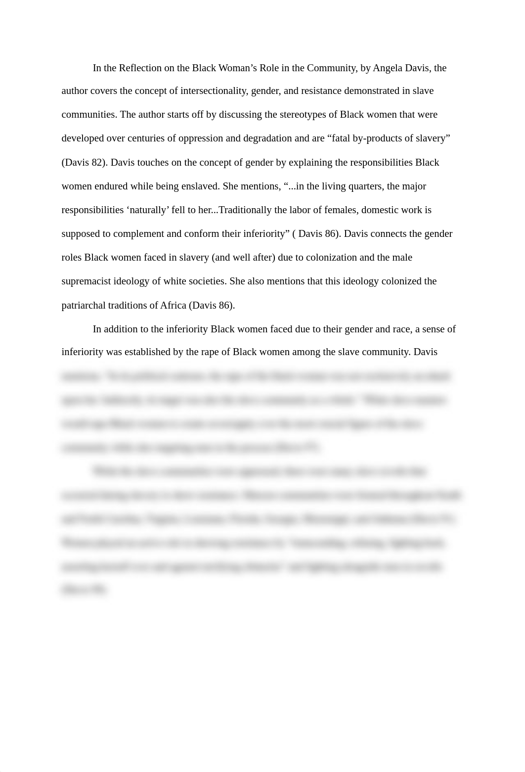 ADW Reading Log %22Reflection on the Black Woman's Role in the Community%22 - Morgan Myles.pdf_dcg1i82rptr_page1