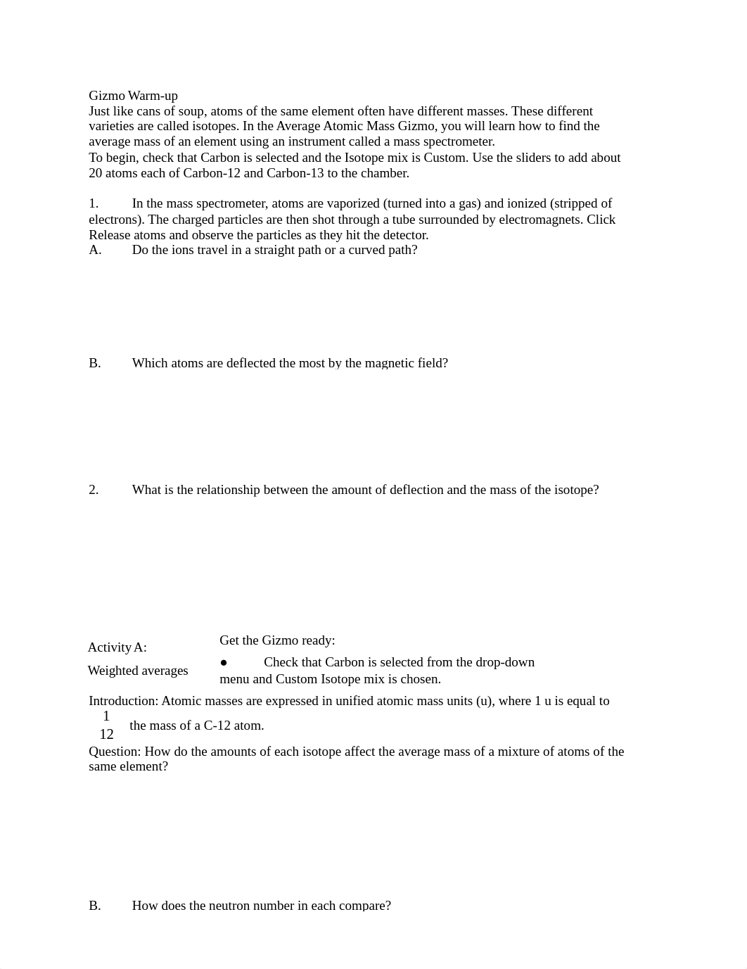 Aileen Kang - Average Atomic Mass Student Lab.docx_dcg6b4d5ict_page1