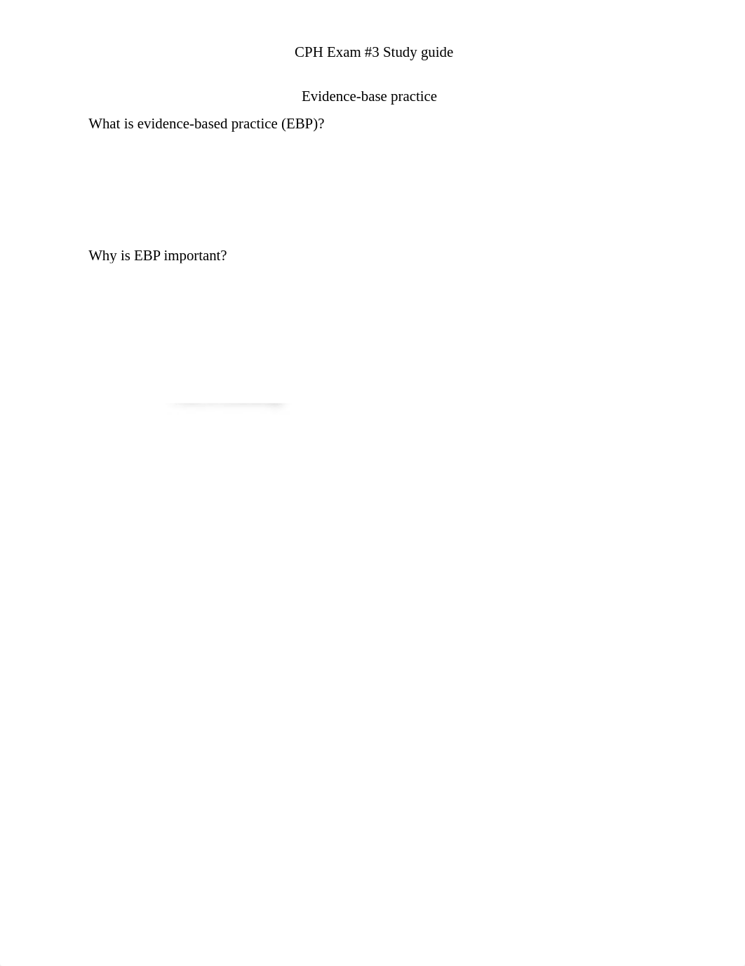 CPH Exam #3 Studyguide.docx_dcgmbslxc57_page1