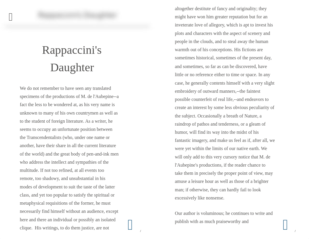 5) Rappaccini's Daughter Full Text - Rappaccini's Daughter - Owl Eyes.pdf_dcgrlfj1xil_page1