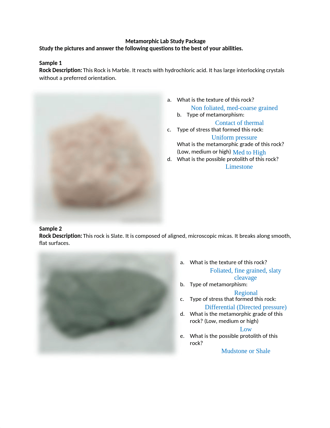 Metamorphic Lab Study Package (1).docx_dch7tvta5e7_page1