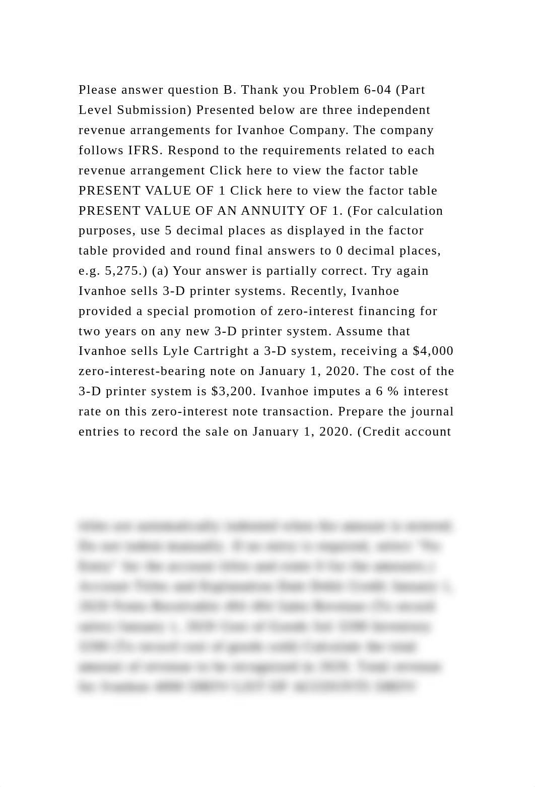 Please answer question B. Thank you Problem 6-04 (Part Level Submiss.docx_dch82lbuihm_page2