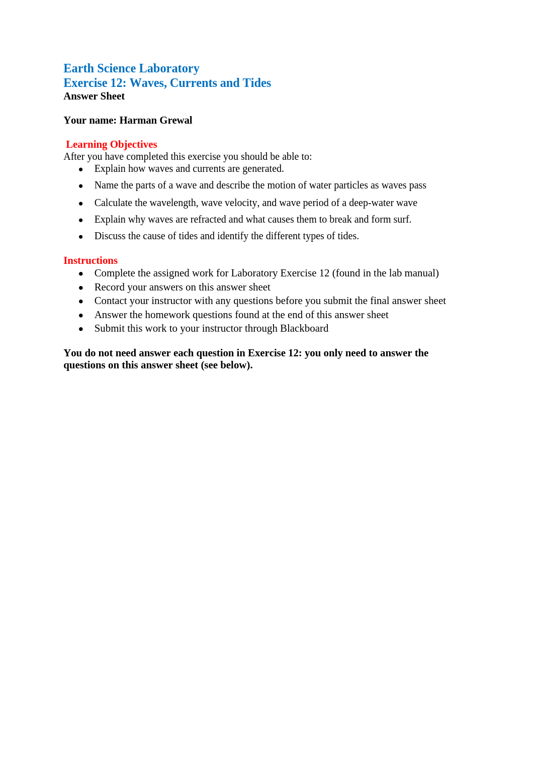 Exercise 12 Waves Currents Tides  Answer Sheet 9th ed (1).doc_dchliu095b7_page1