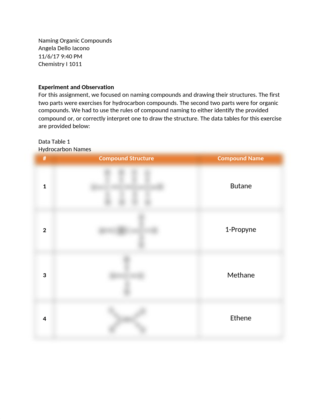 Organic Compound Lab Report - Angela Dello Iacono.docx_dchm2t2gzxf_page1