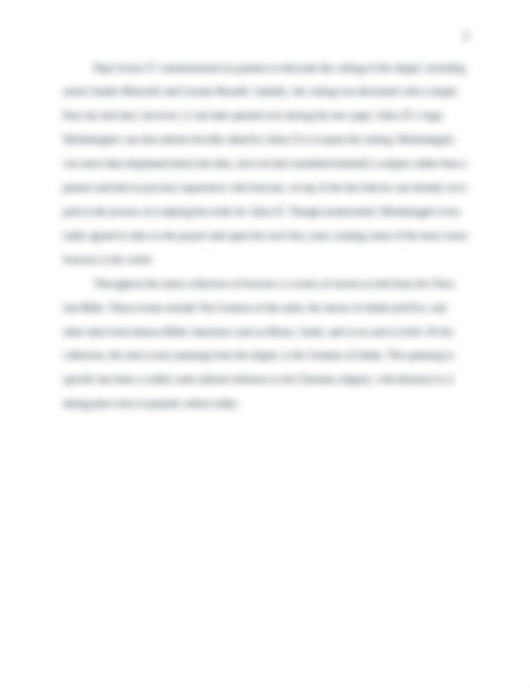 Michelangelo's Painting of the Sistine Chapel Synopsis dsktp_dchvsqv5kd0_page2