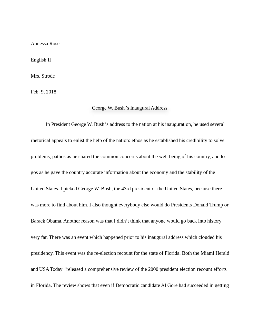 Essay 2 George W. BUsh.docx_dci19aogjkx_page1