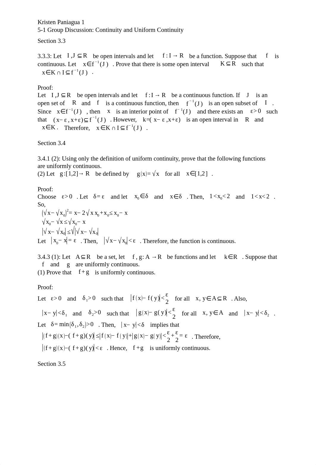 5-1 Group Discussion- Continuity and Uniform Continuity.docx_dci35yhz3im_page1