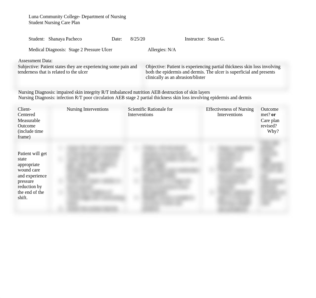 Tissue Integrity care plan .docx_dci5njw9ia5_page1