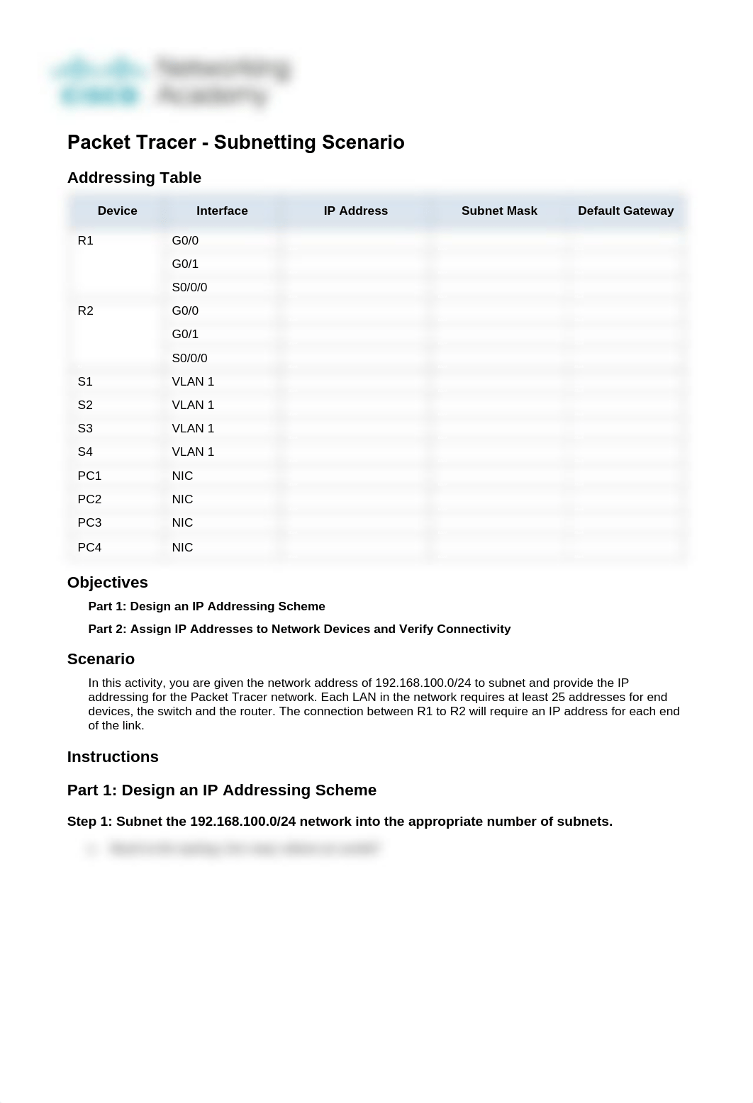 11.7.5 Packet Tracer - Complete.pdf_dci5qswvzui_page1