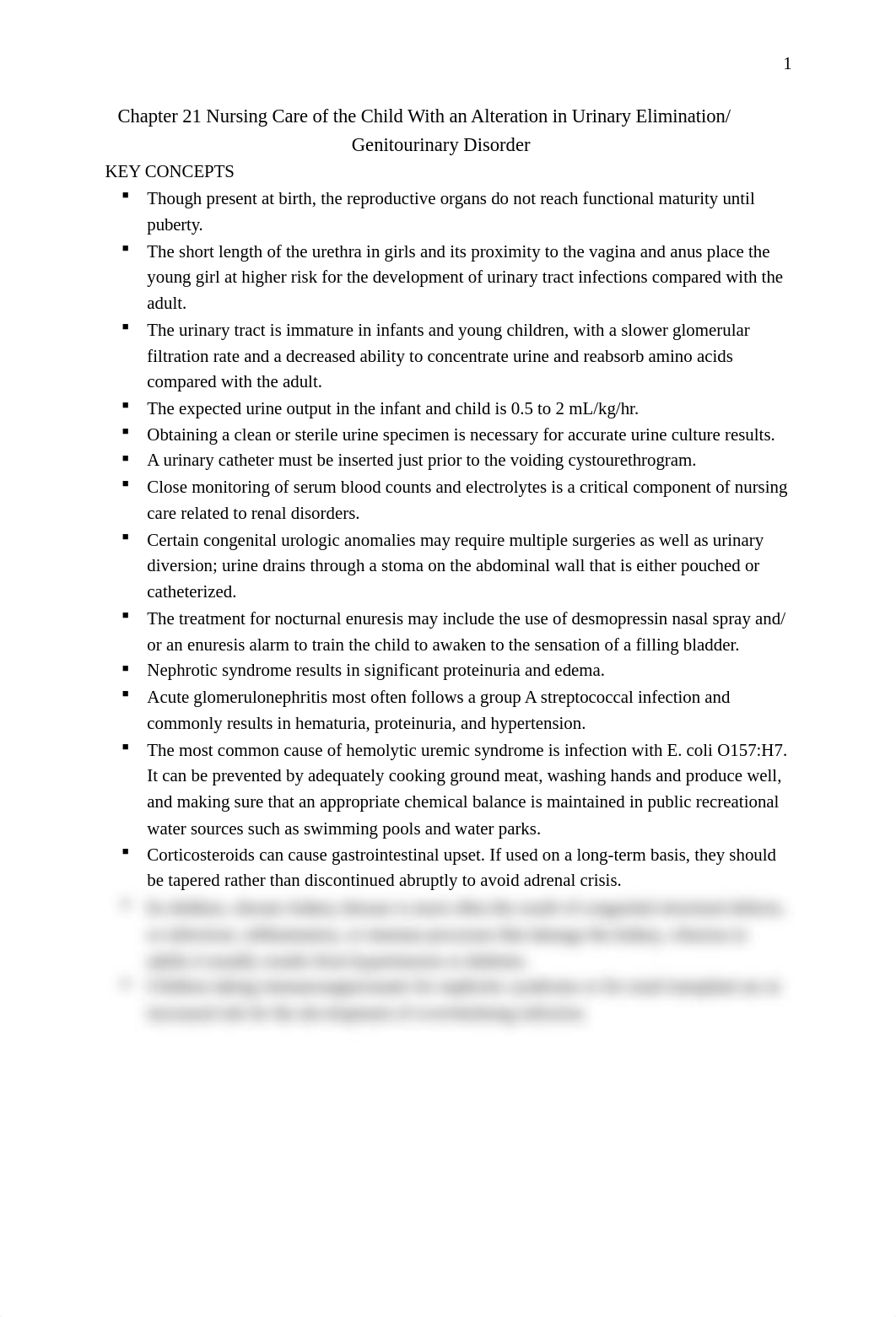 Chapter 21 Nursing Care of the Child With an Alteration in Urinary Elimination:Genitourinary Disorde_dci80uddiml_page1