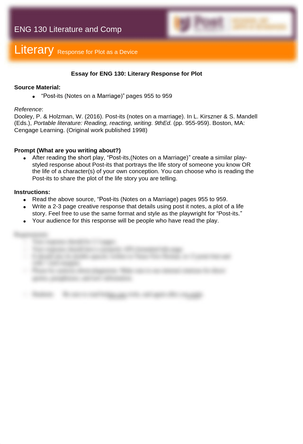 ENG 130 Plot Unit Literary Response Mod52018.pdf_dciantzrptd_page1