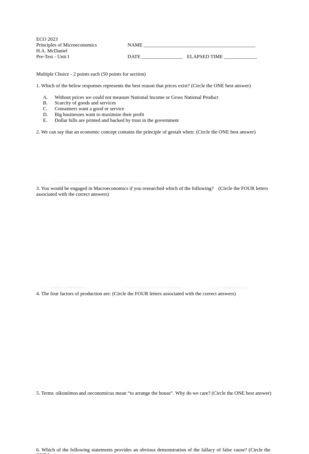 ECO2023 Pre-Test-Unit I.pdf_dcibdnlt14e_page1