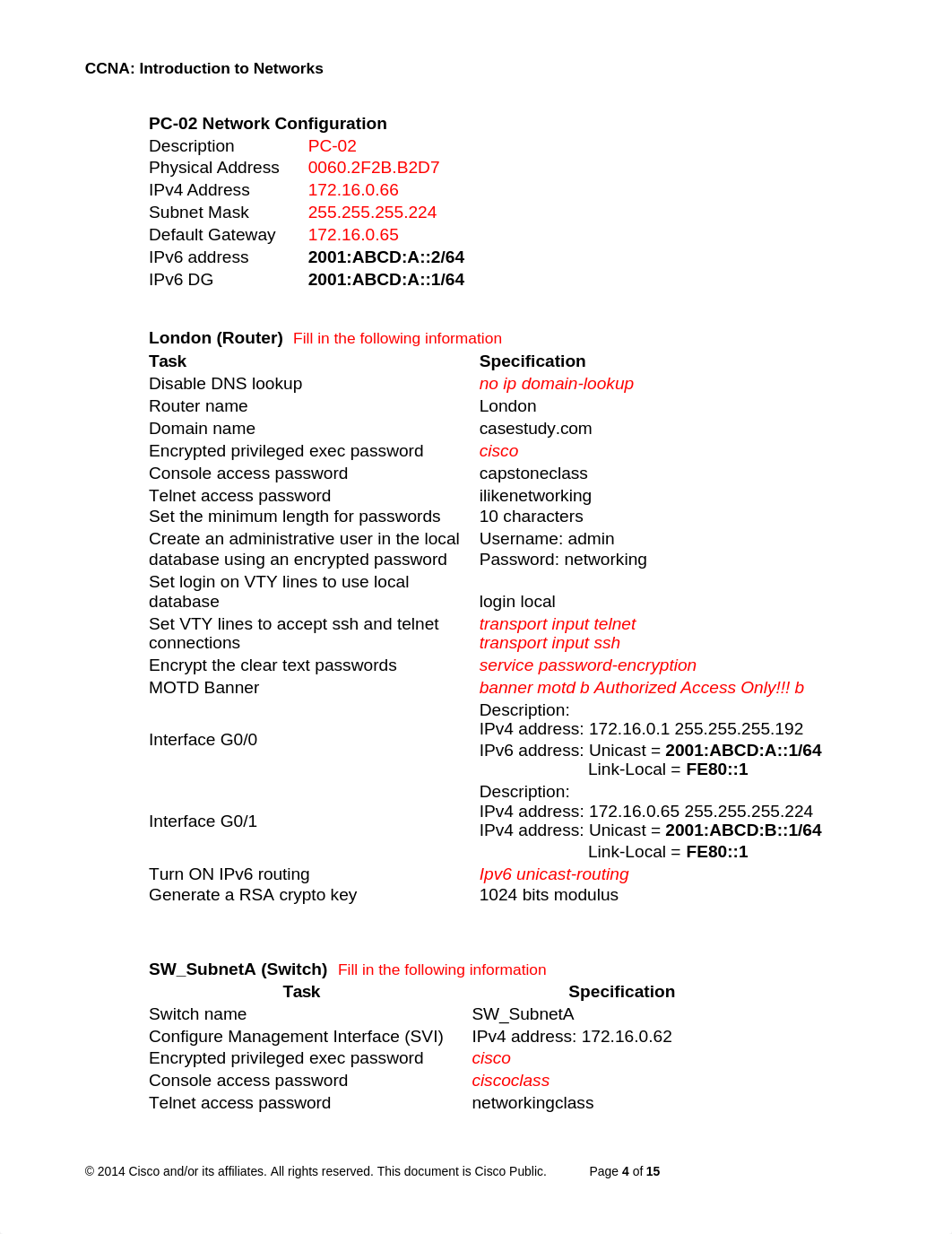 Unit II Part 1 Network Specialist Client Systems Case Study using  Packet Tracer Case Study (Autosav_dciiv9b59ty_page4