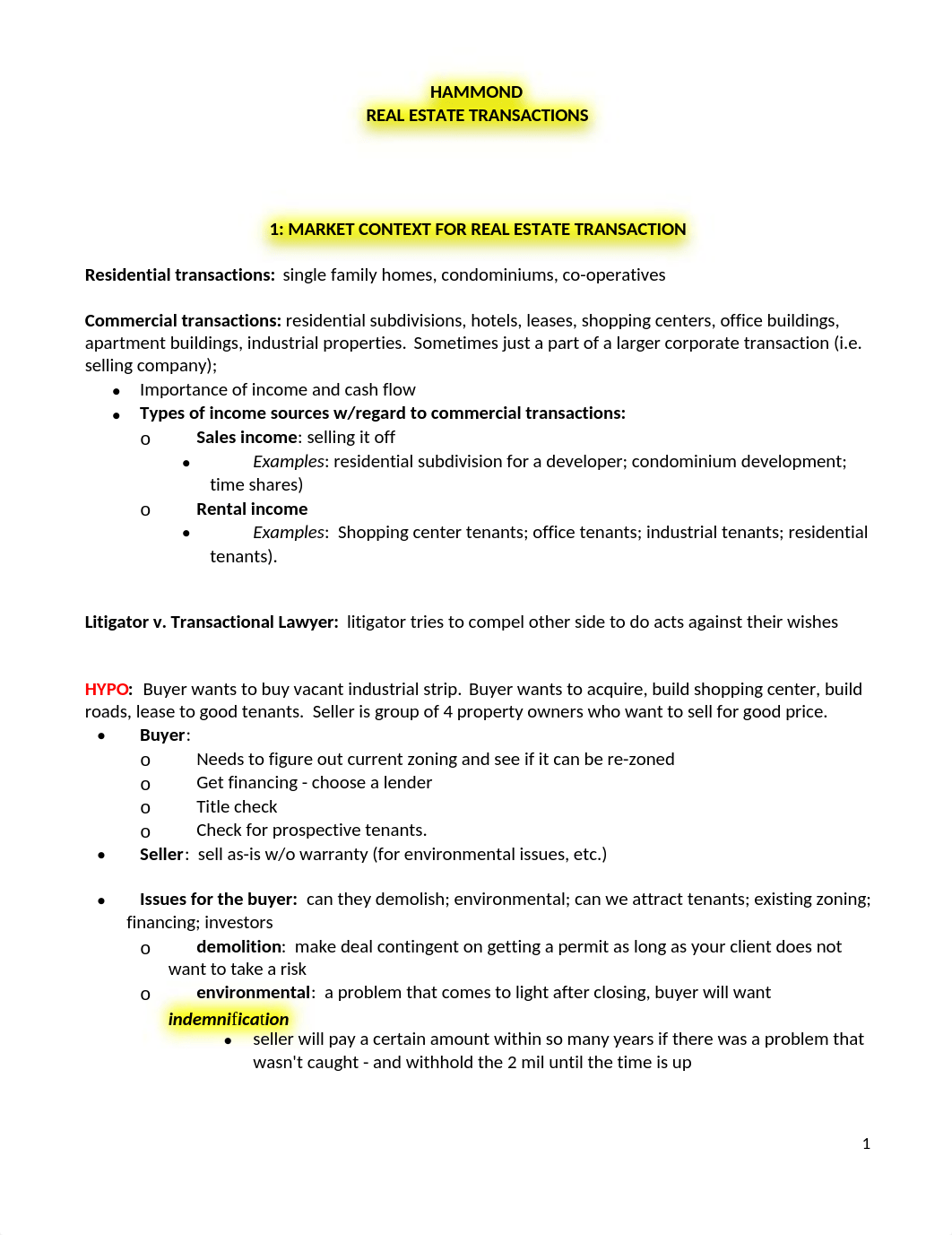 Real Estate Trans Outline - Hammond.docx_dcip3ya9dhn_page1