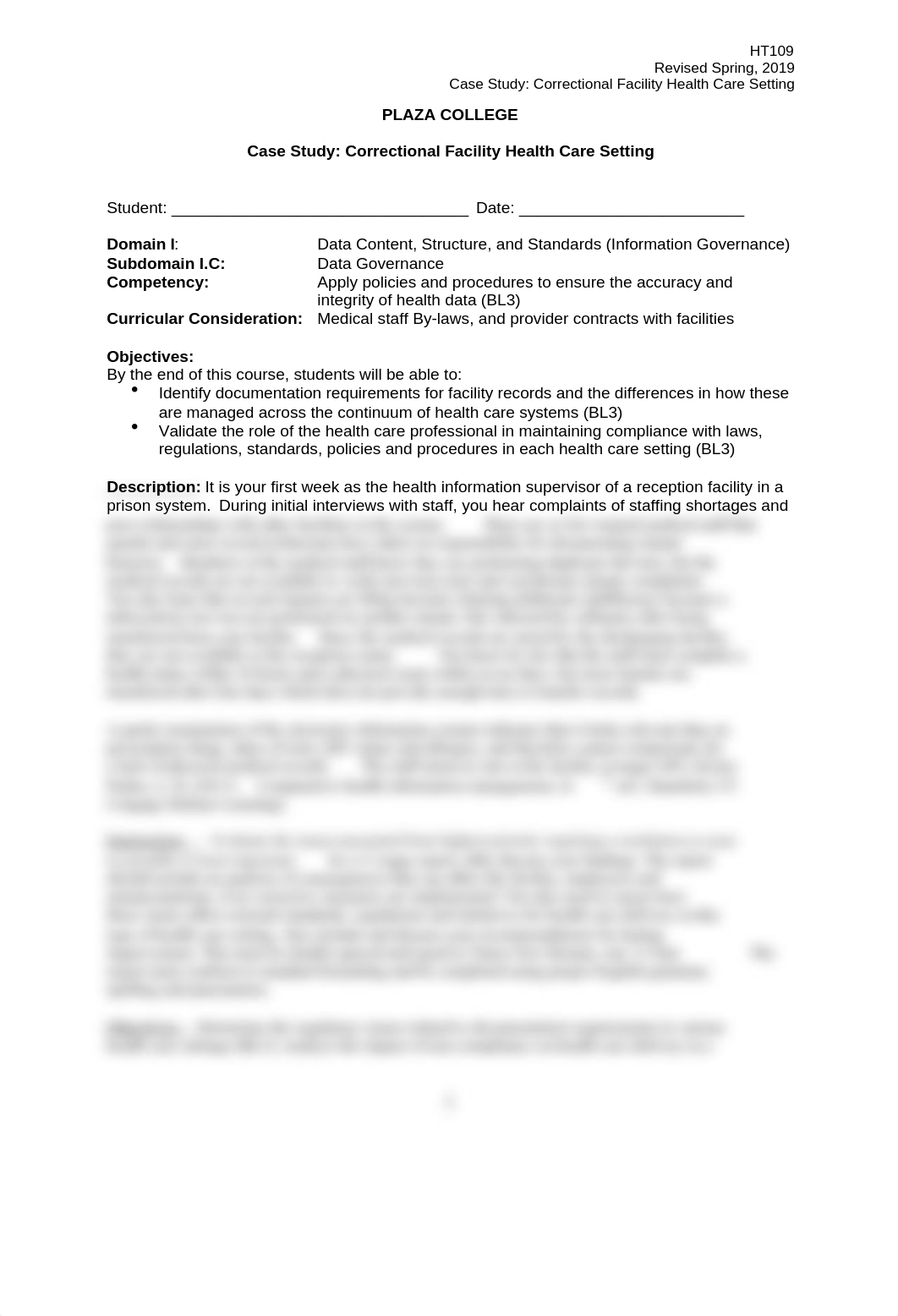 HT109_Case Study_Correctional Facility Health Care Setting_Revised_S19.docx_dciqdcggc54_page1