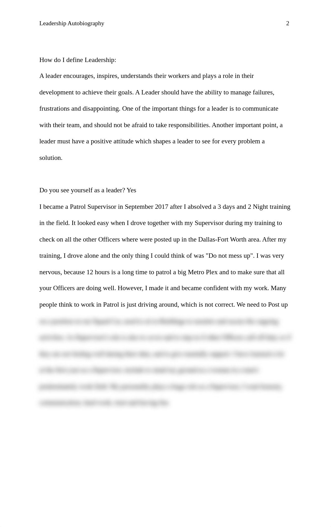 Well 220 Week 3 Asssignment Leadership Autobiography Essay.docx_dcj5mcsmiq3_page2