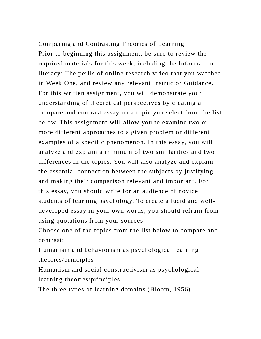 Comparing and Contrasting Theories of LearningPrior to beginning t.docx_dcjgd8qzv9n_page2