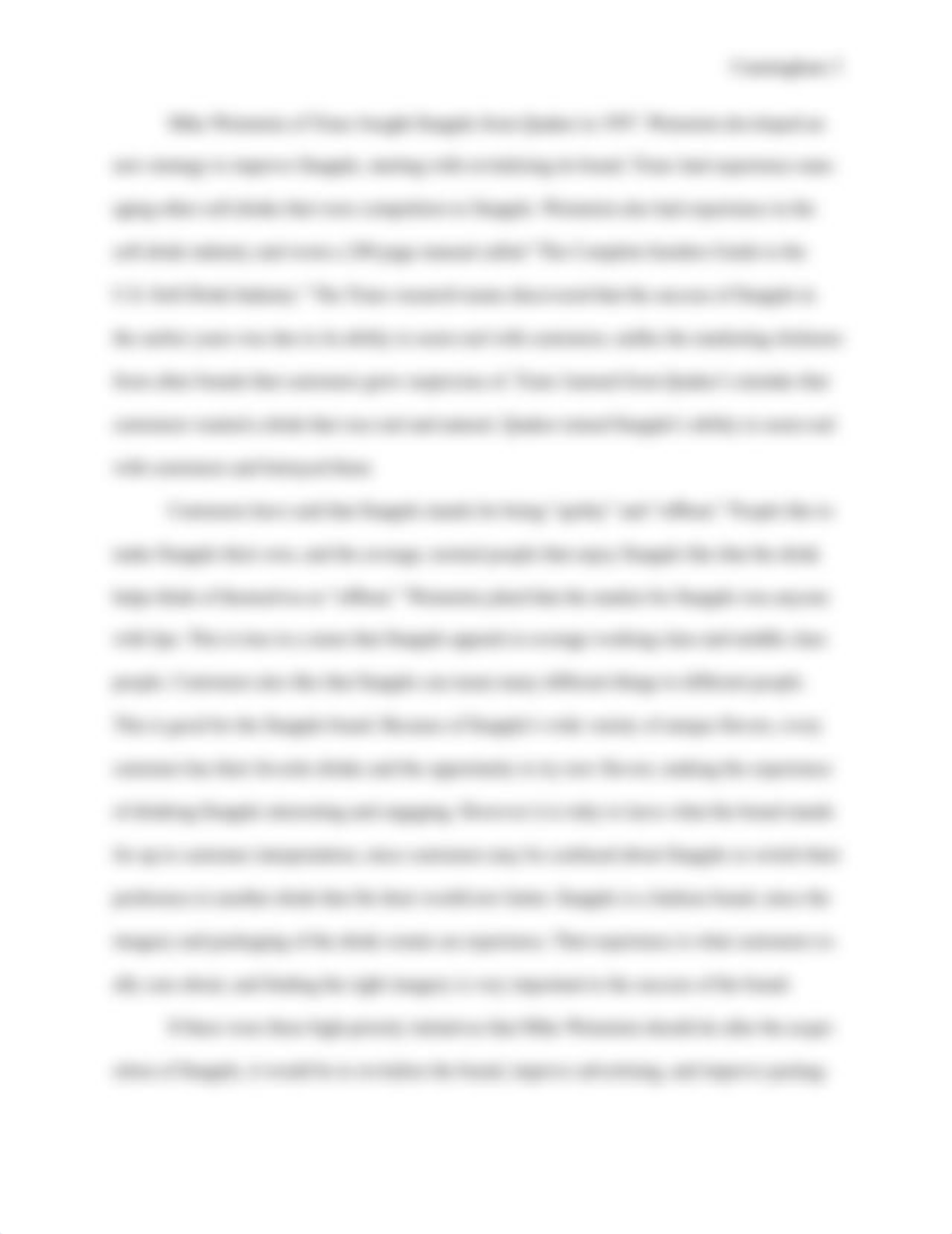 Introduction to Marketing Snapple Case Study.doc_dcjuhdm98tk_page3