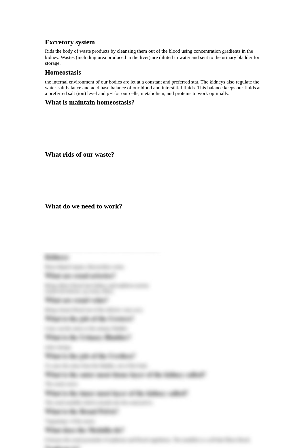 BIOL 108 Excretory/Homeostasis Notes_dcjvfw0h44p_page1