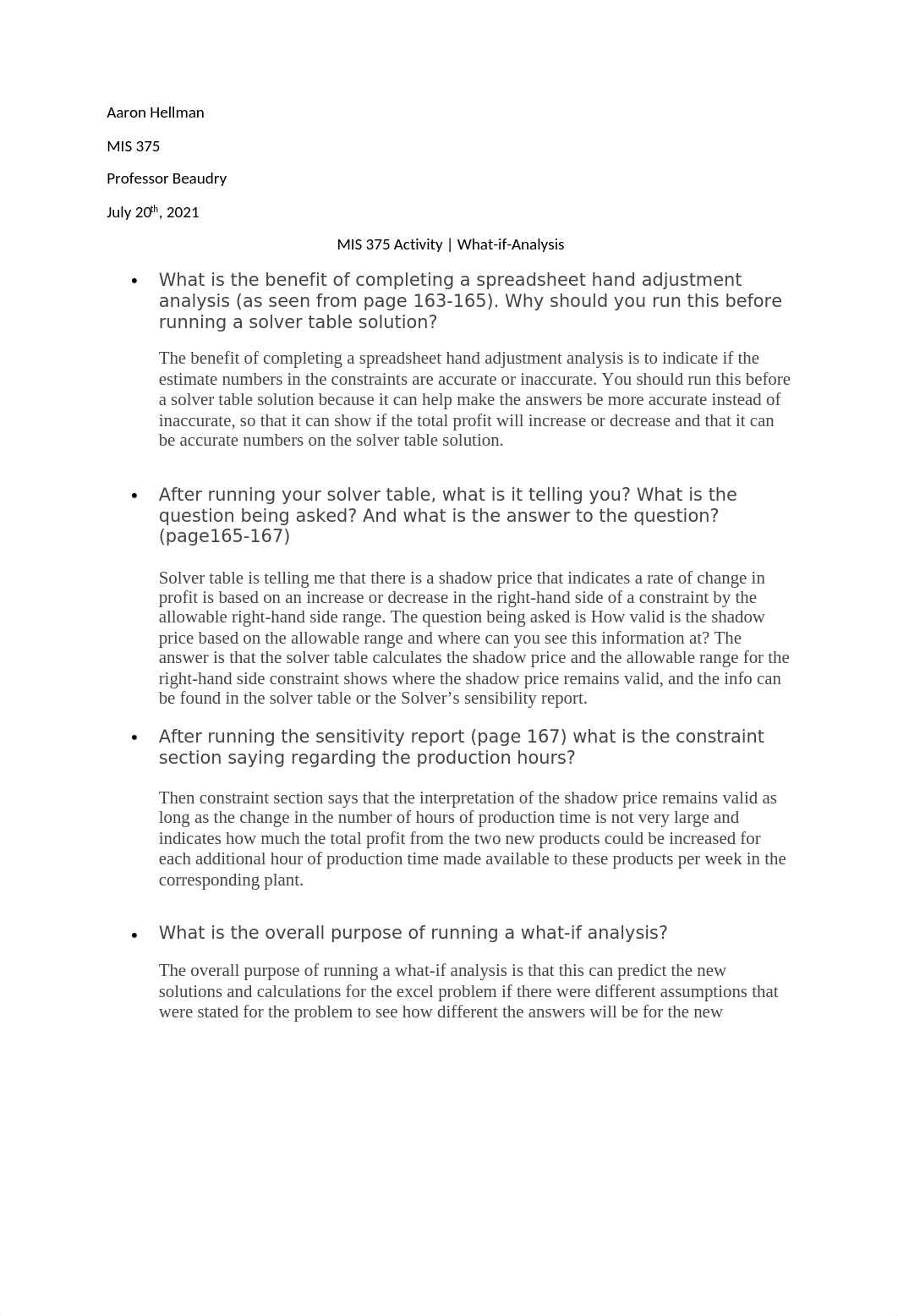 Aaron Hellman's MIS 375 Activity What-if-Analysis Answers.docx_dcjyy928o2e_page1