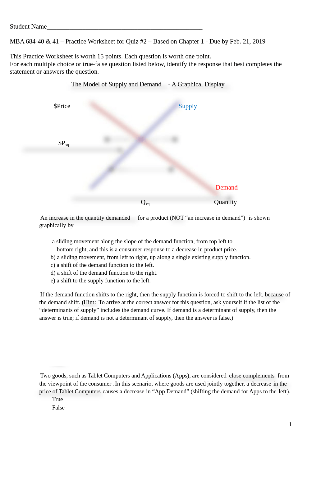 MBA 684 - Practice Worksheet for Quiz #2 - Spring 2019.docx_dck26yjk6e8_page1