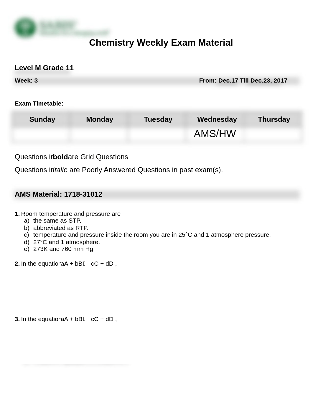 1718 Level M Chemistry Exam Related Materials T2 Wk3.pdf_dck3xvec8ao_page1