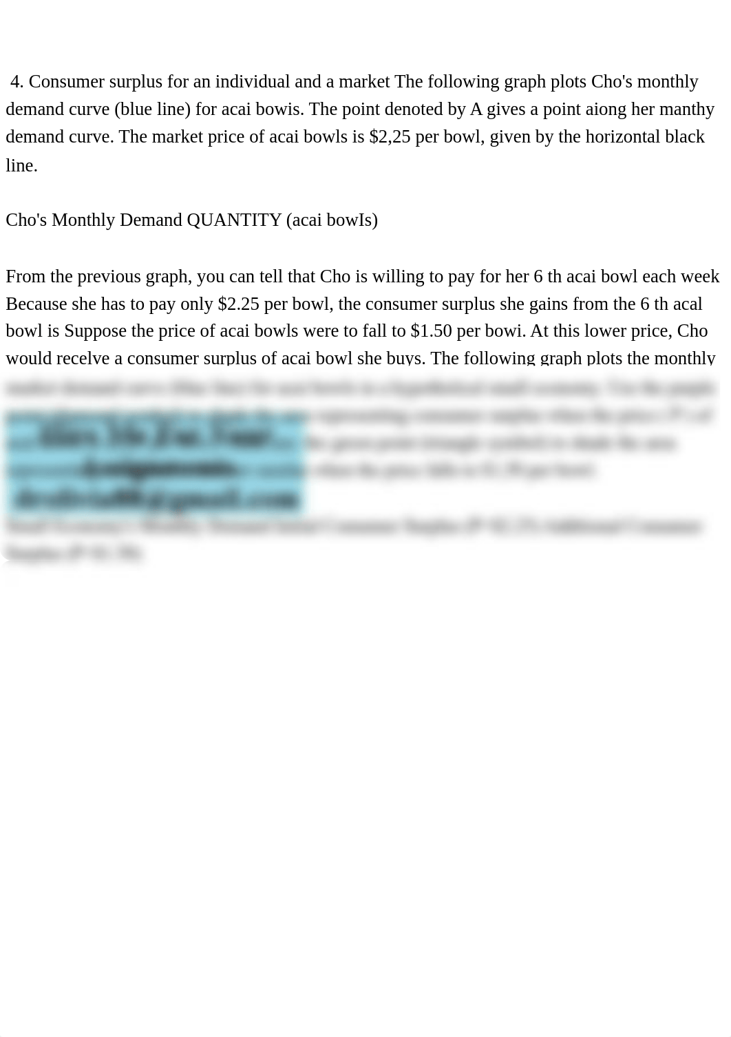 4. Consumer surplus for an individual and a market The following .pdf_dck6qaz3tv5_page1