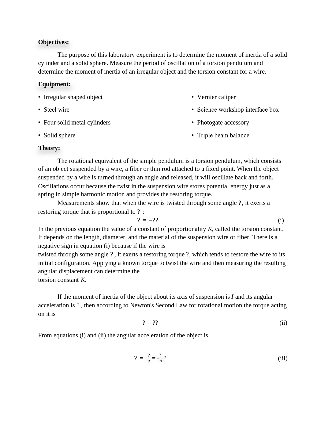 Lab 11 - Torsion Pendulum and Determination of the Moment.pdf_dck7ve8q2n1_page2