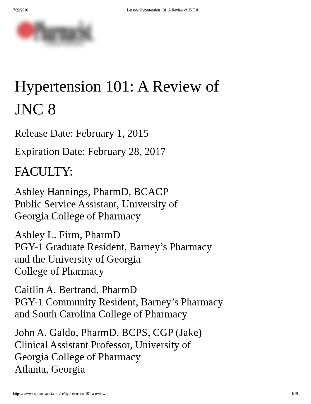 Lesson_ Hypertension 101_ A Review of JNC 8_dcktbqfnhwl_page1