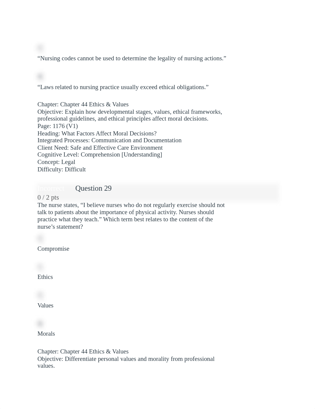 Nursing codes cannot be used to determine the legality of nursing actions STUDY NOTES.docx_dckwy6lddw8_page1