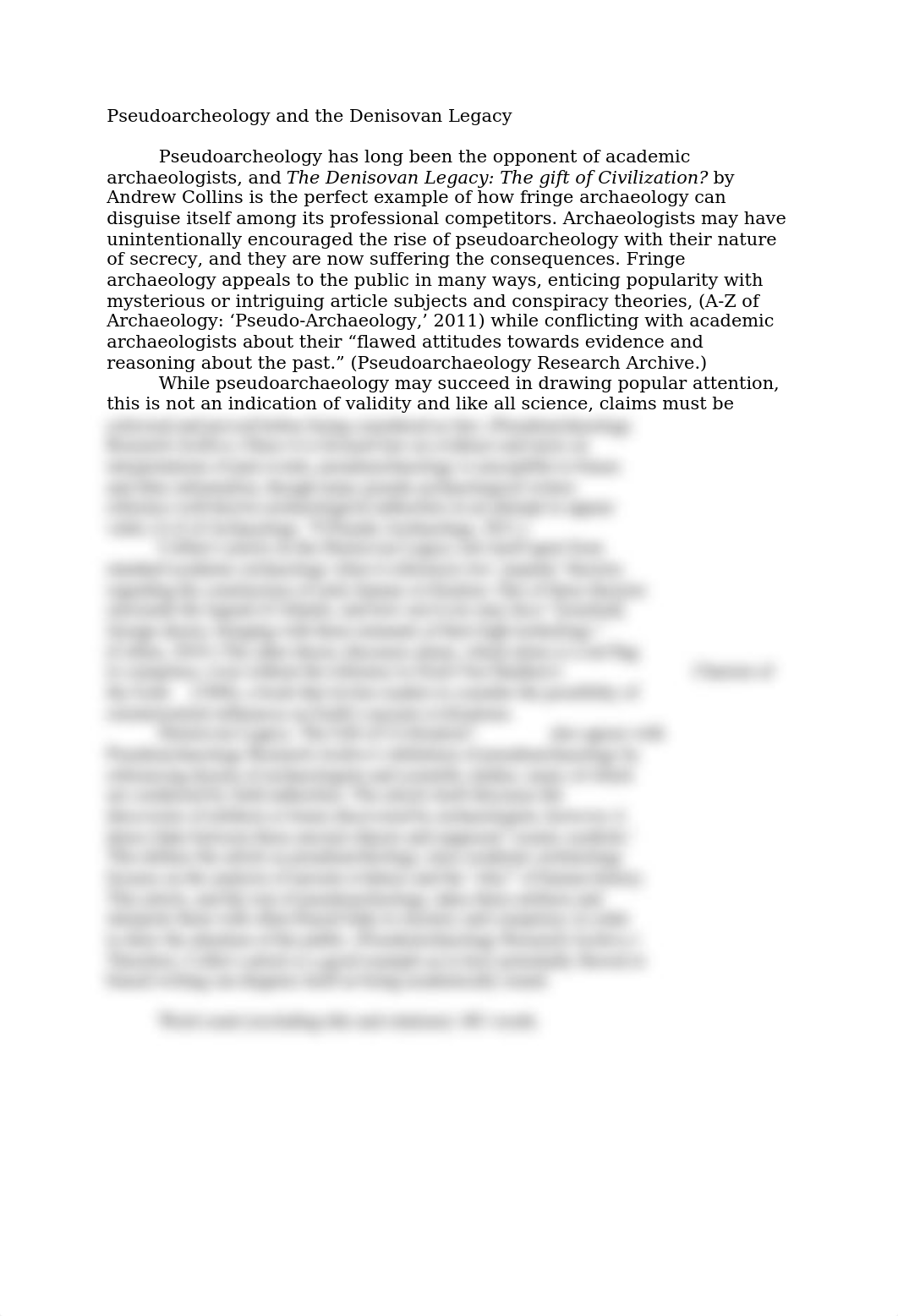 Pseudoarchaeology essay.docx_dckzsnen168_page1