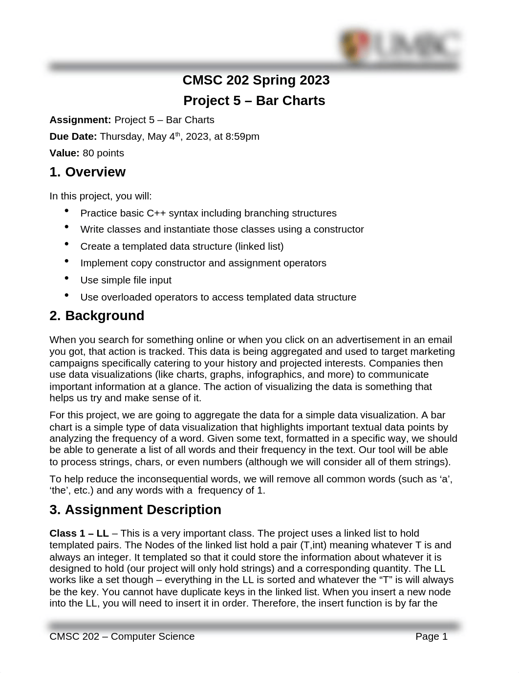 CMSC 202 - Project 5 - Bar Charts.docx_dcl1m3o5rt0_page1