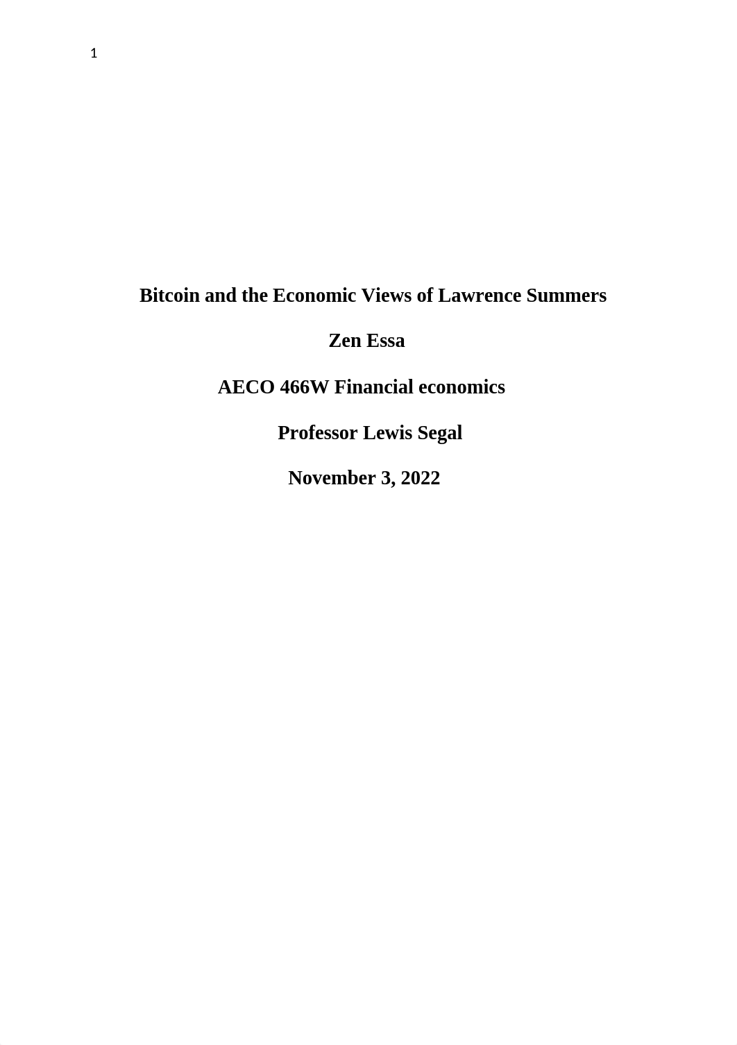 Bitcoin and the Economic Views of Lawrence Summers  .docx_dcl3pfgon40_page1