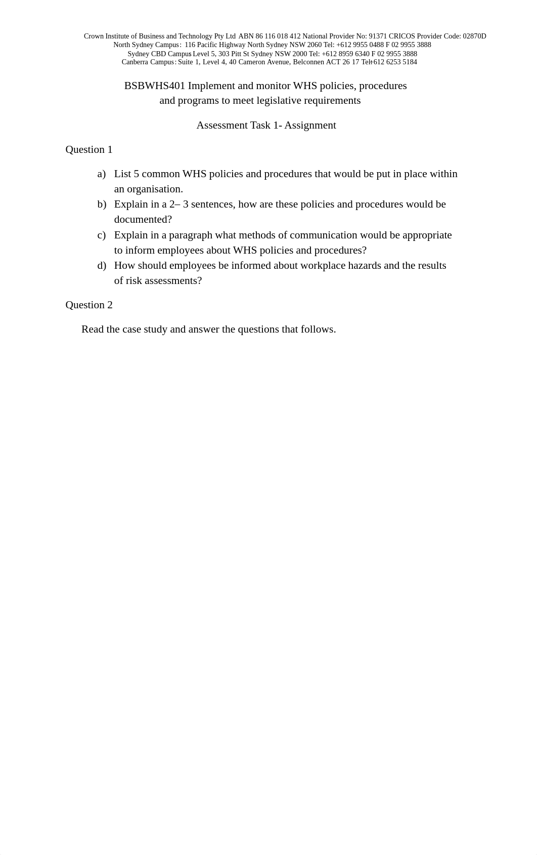 BSBWHS401 Assessment Task 1 v2.2.pdf_dclbijc5qte_page1