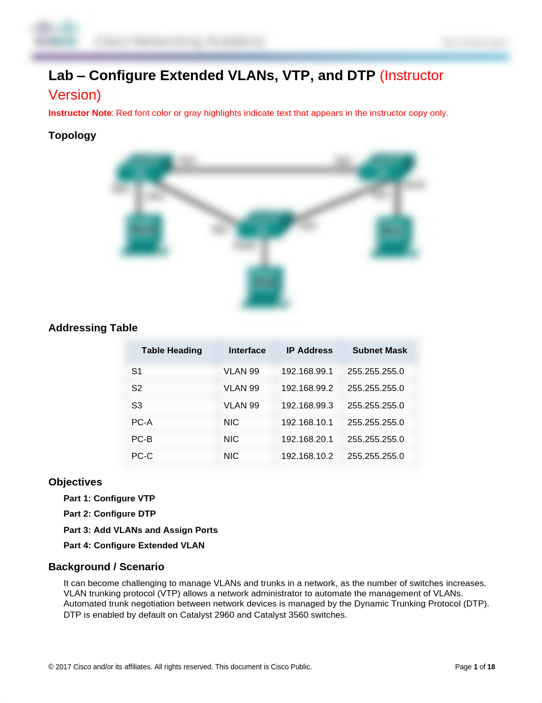 2.1.4.5 Lab - Configure Extended VLANs, VTP, and DTP - ILM.pdf_dclhci3ru1p_page1