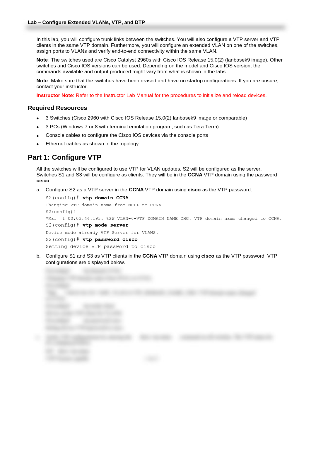 2.1.4.5 Lab - Configure Extended VLANs, VTP, and DTP - ILM.pdf_dclhci3ru1p_page2