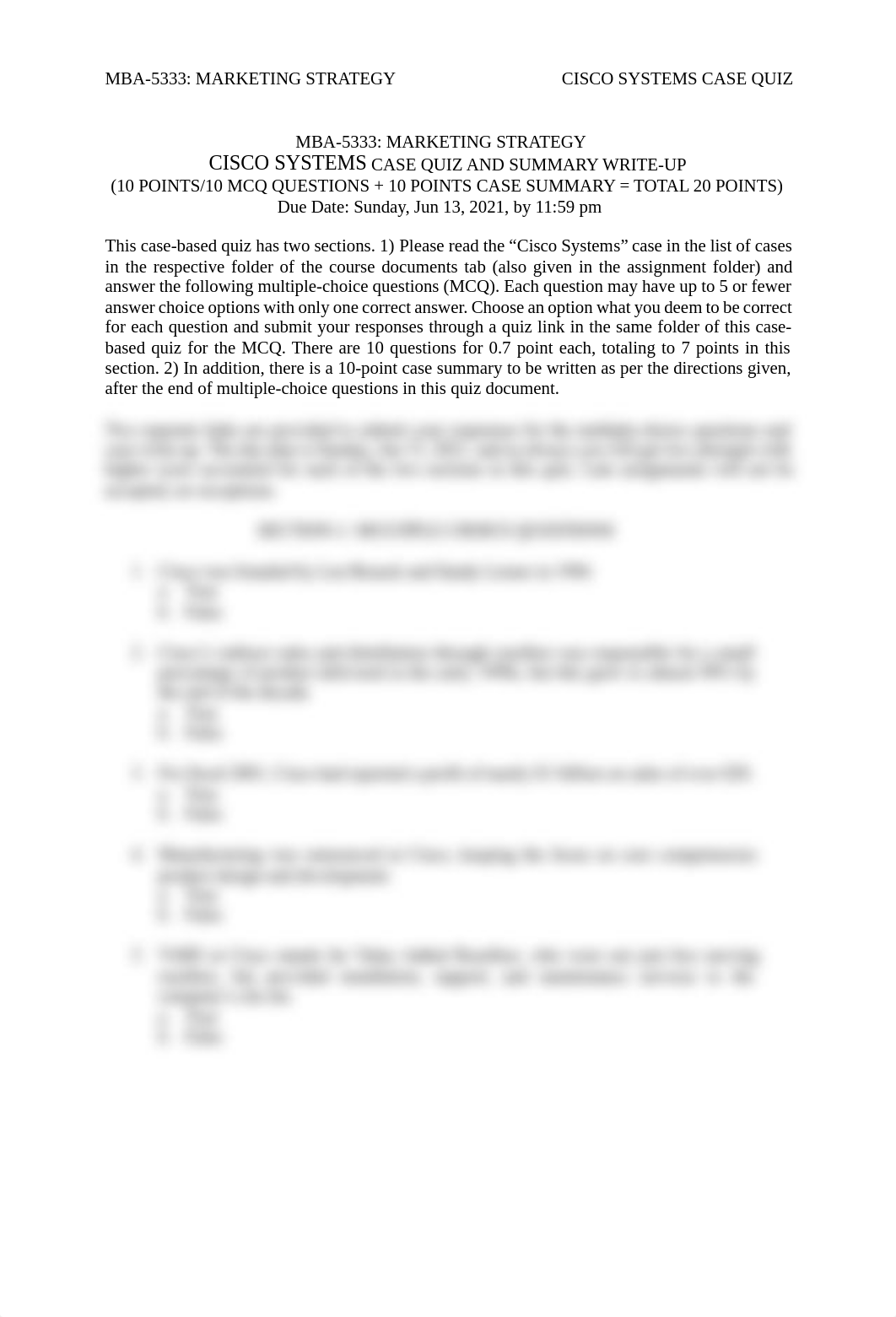 Cisco Systems Case Quiz Doc(1).pdf_dcmgh98pcql_page1