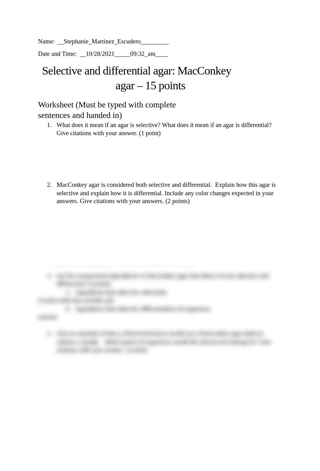 Selective and differential agar.MacConkey agar WORKSHEET (22).docx_dcmm3vhf3n4_page1