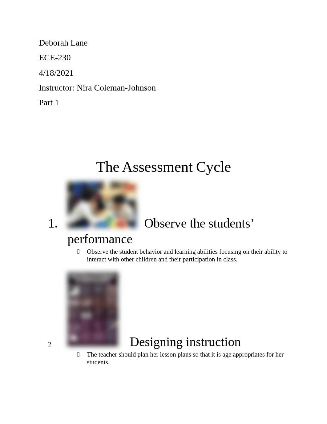 Deborah Lane ECE-230 Wk 1 Assessment cycle complete.docx_dcmwhkp300i_page1