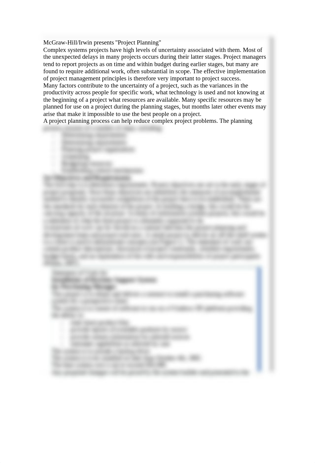 McGraw Hill Irwin presents Project Planning_dcmyyn6an7b_page1