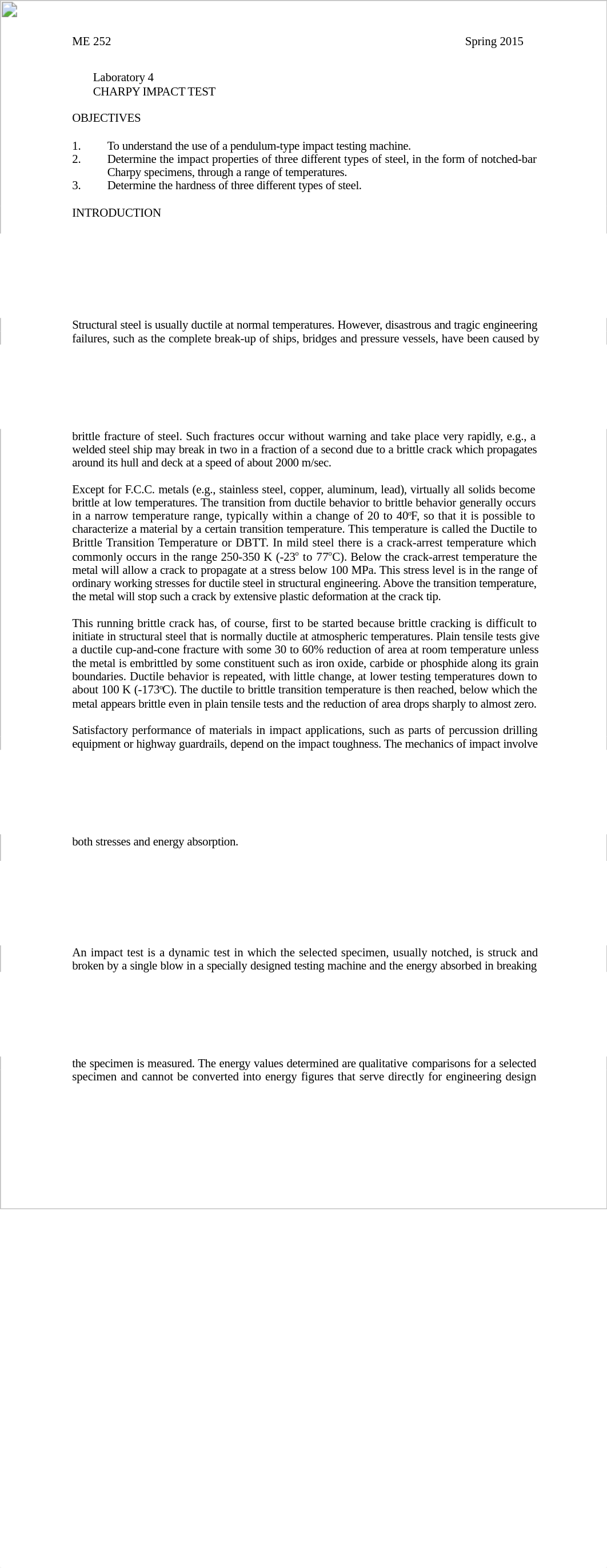 Laboratory 4 Impact Testing(1)_dcn8xbkup3c_page1