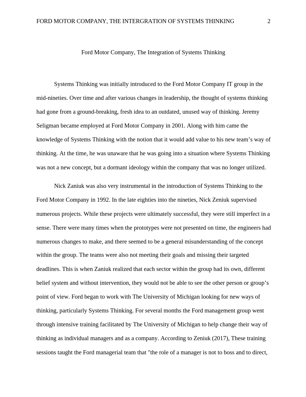 Systems Thinking; Ford Motor Company.docx_dcnkgqk33m3_page2