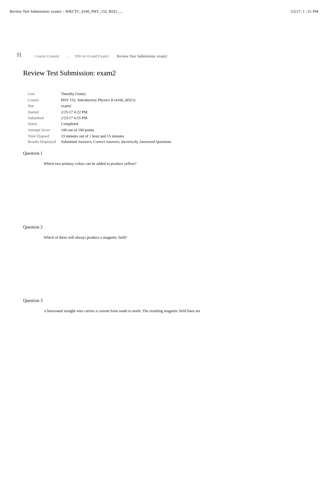 Review Test Submission: exam2 - WKCTC_4166_PHY_152_B5Z1_....pdf_dco2km080l5_page1