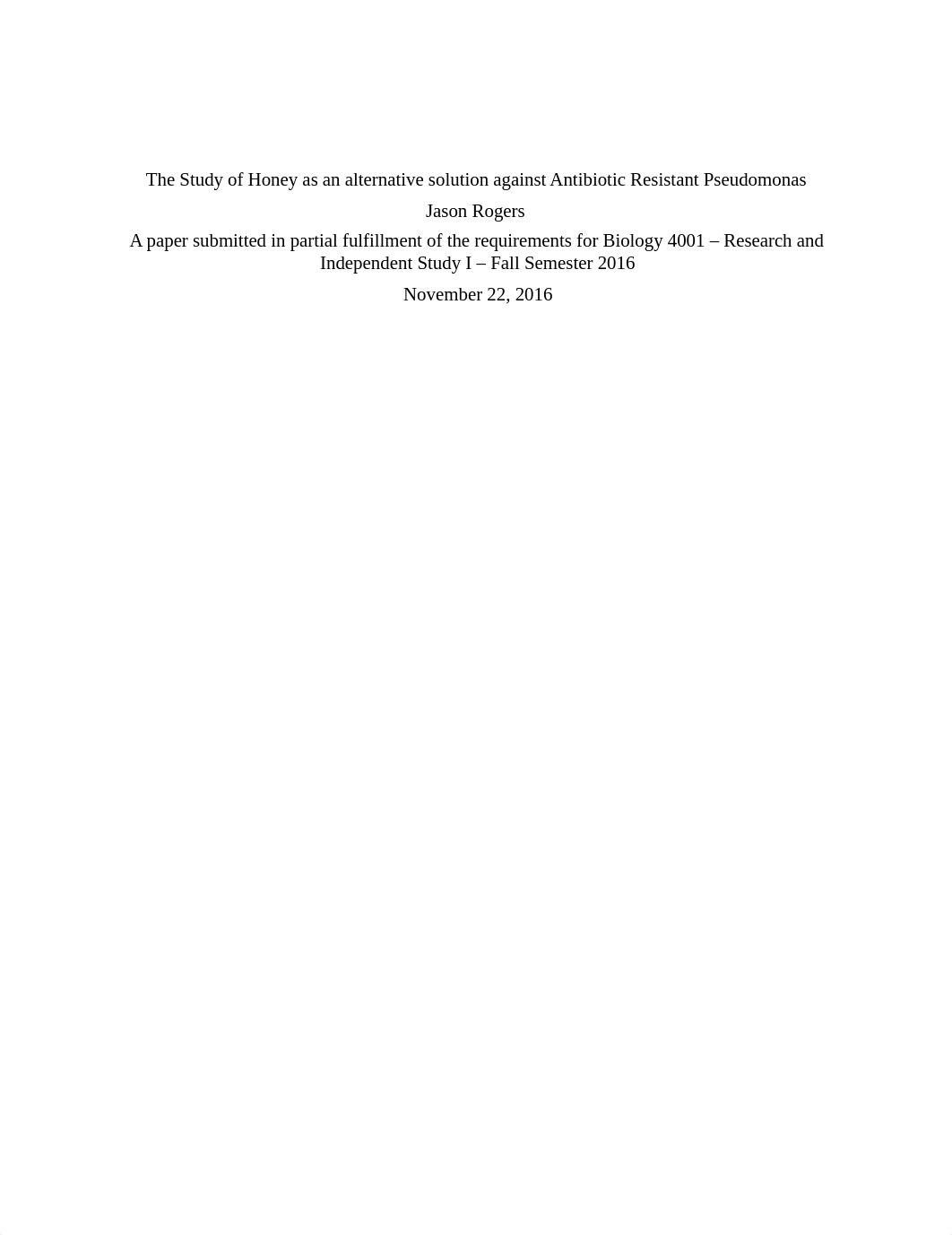 The Study of Honey as an alternative solution against Antibiotic Resistant Pseudomonas (1)_dcol3z0vfk6_page1