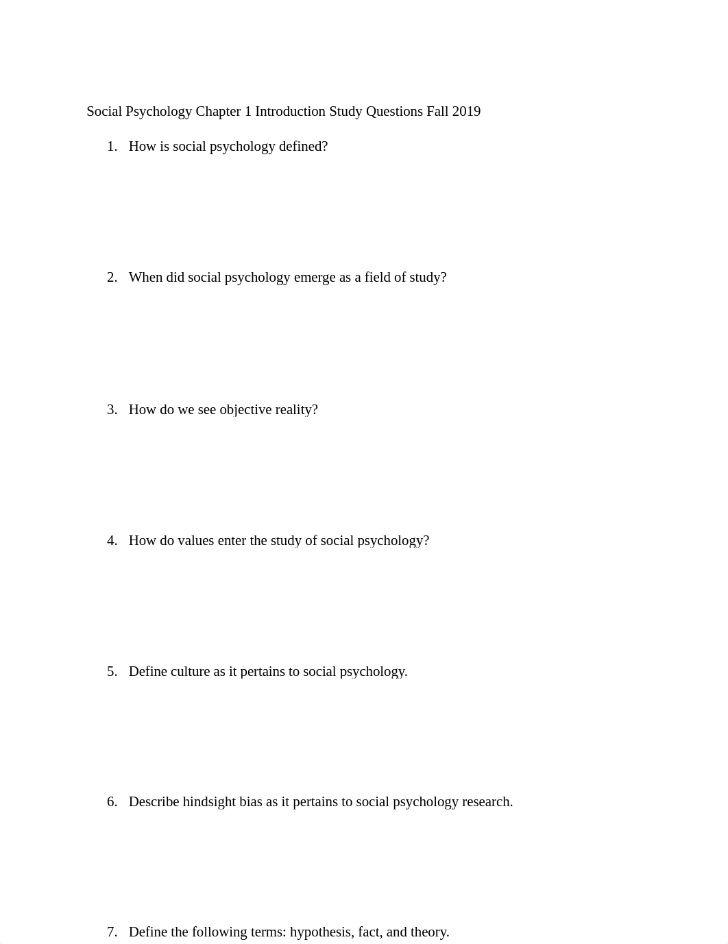 Social Psychology Chapter 3 Beliefs and Judgments Study Questions Fall 2019.docx_dcon68attqj_page1