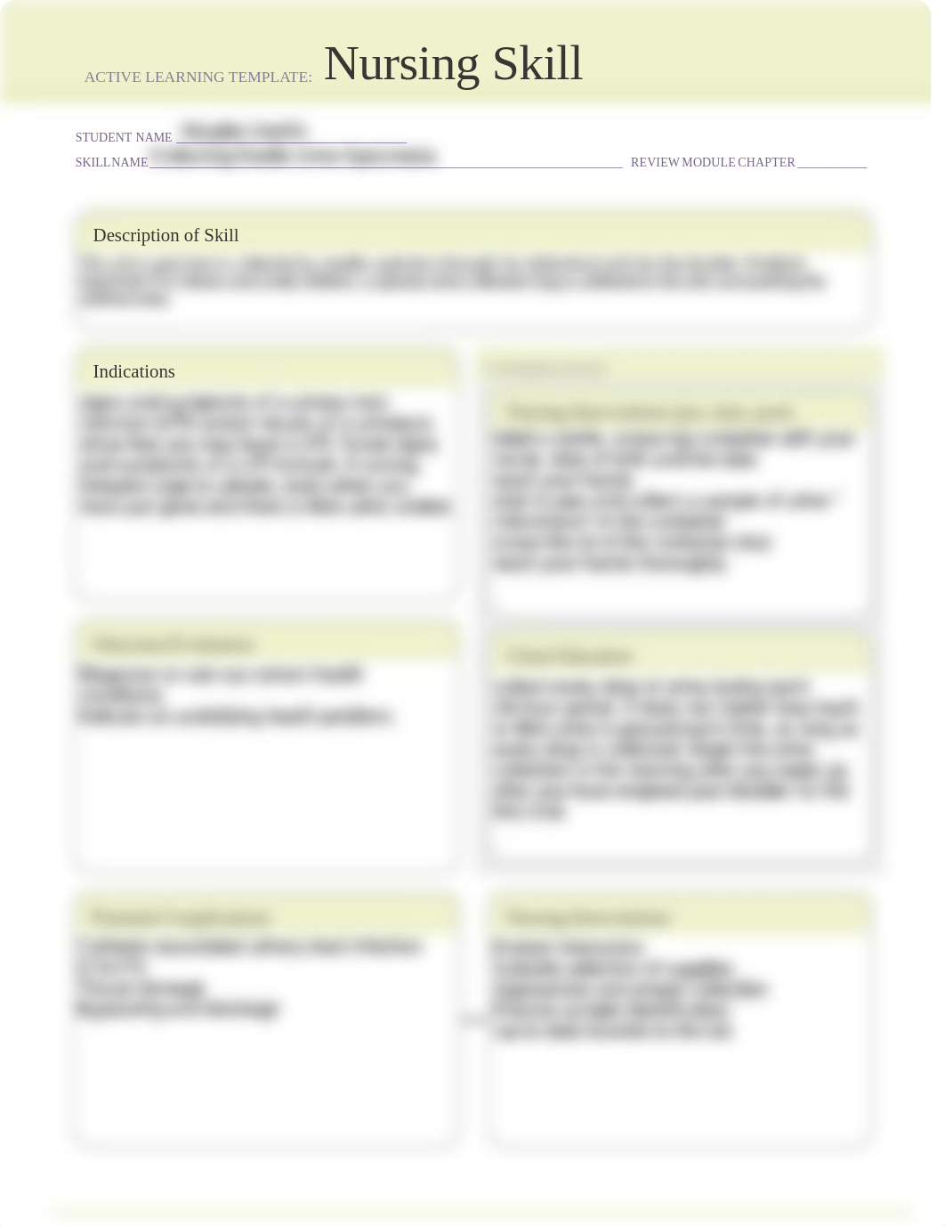 Nursing Skill Template(Collevting Sterile Urine Specimens).pdf_dcp33wc4l9r_page1