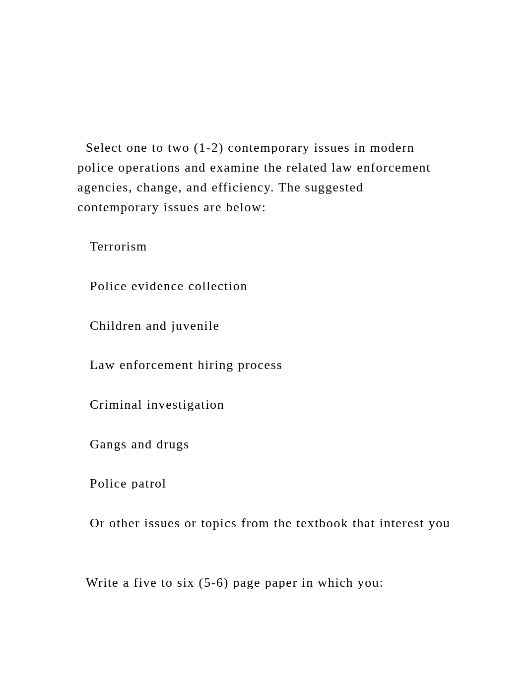 Select one to two (1-2) contemporary issues in modern police .docx_dcp6tpflgl8_page2