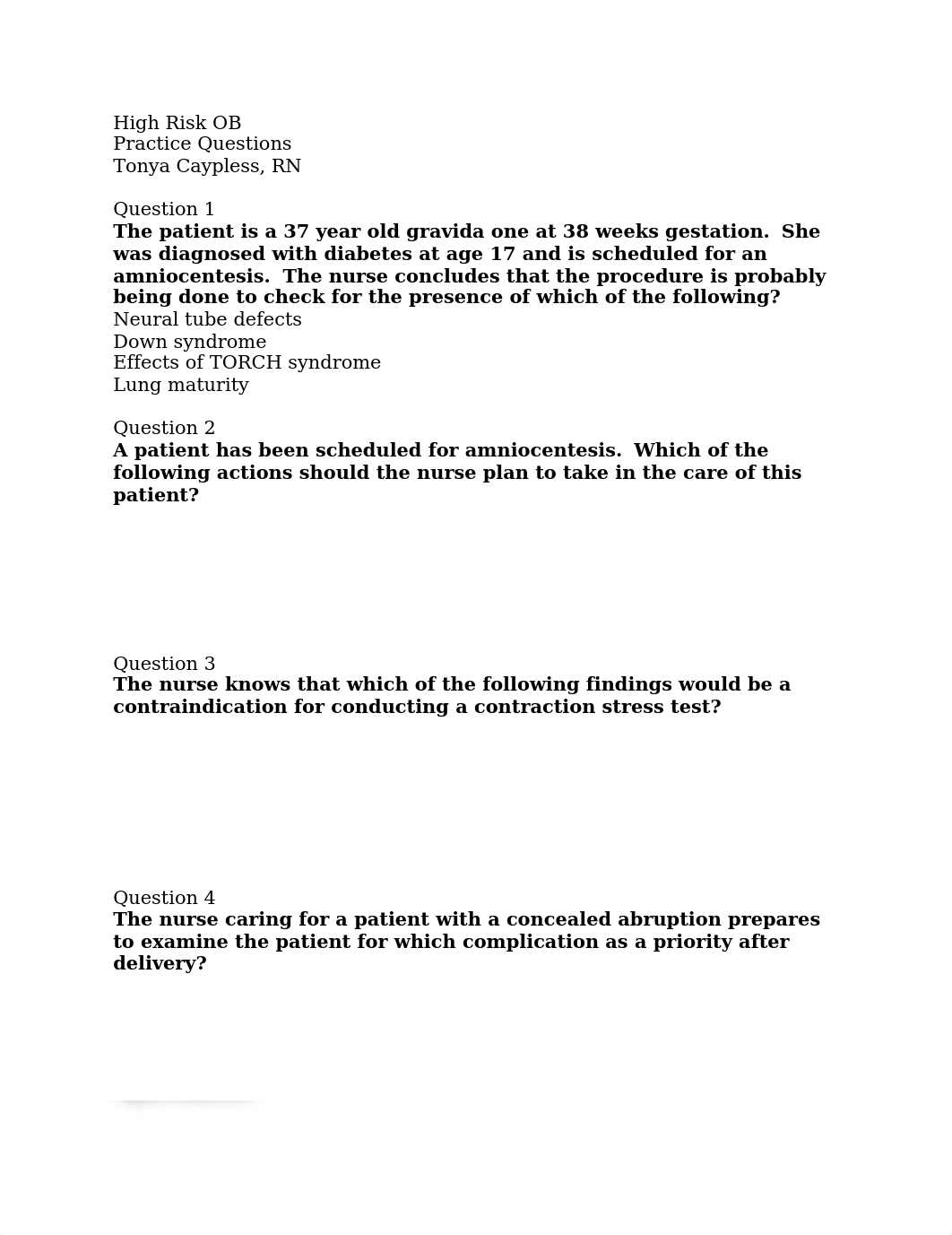 High Risk OB.Practice Questions.docx_dcphpaxwqn6_page1