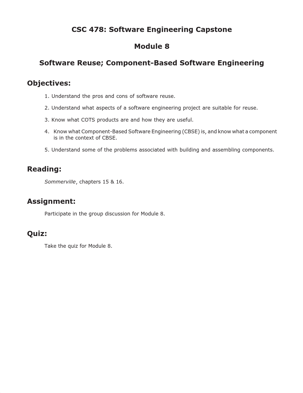 Module 8 - Software Reuse, Component-Based Software Engineering.pdf_dcpjvq6cgir_page1